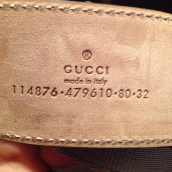 Gucci belt serial number check 1212
