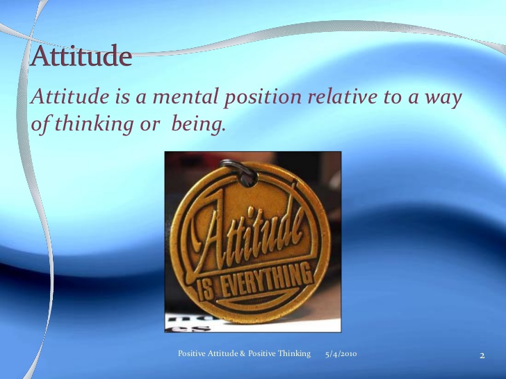 Attitude Ppt Presentation Free Download